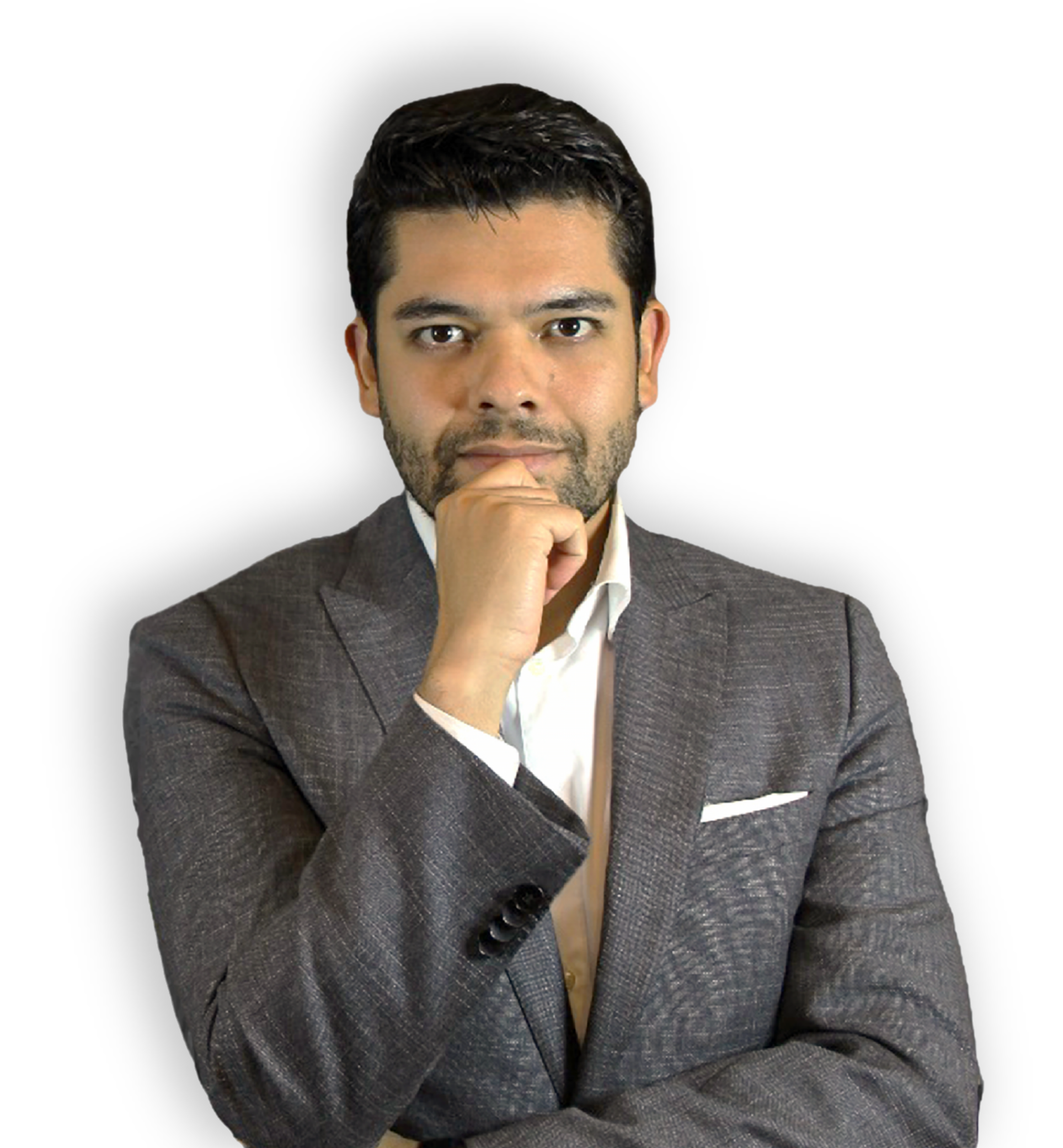 Marcelo Paixão em retrato profissional