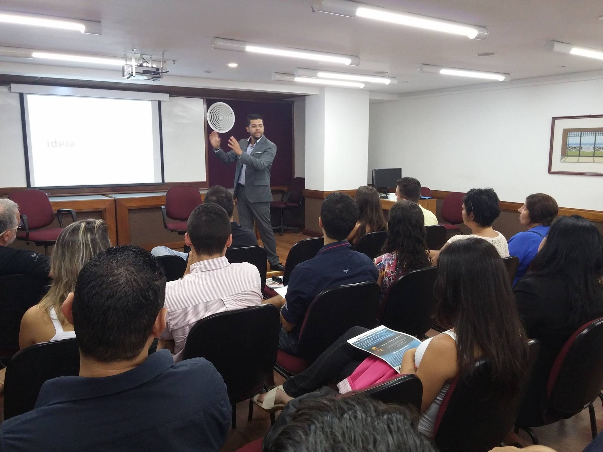 Marcelo Paixão em palestra ou treinamento 43