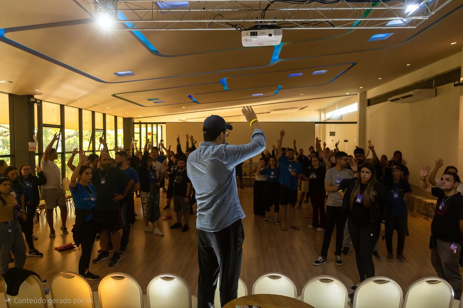 Marcelo Paixão em palestra ou treinamento 54