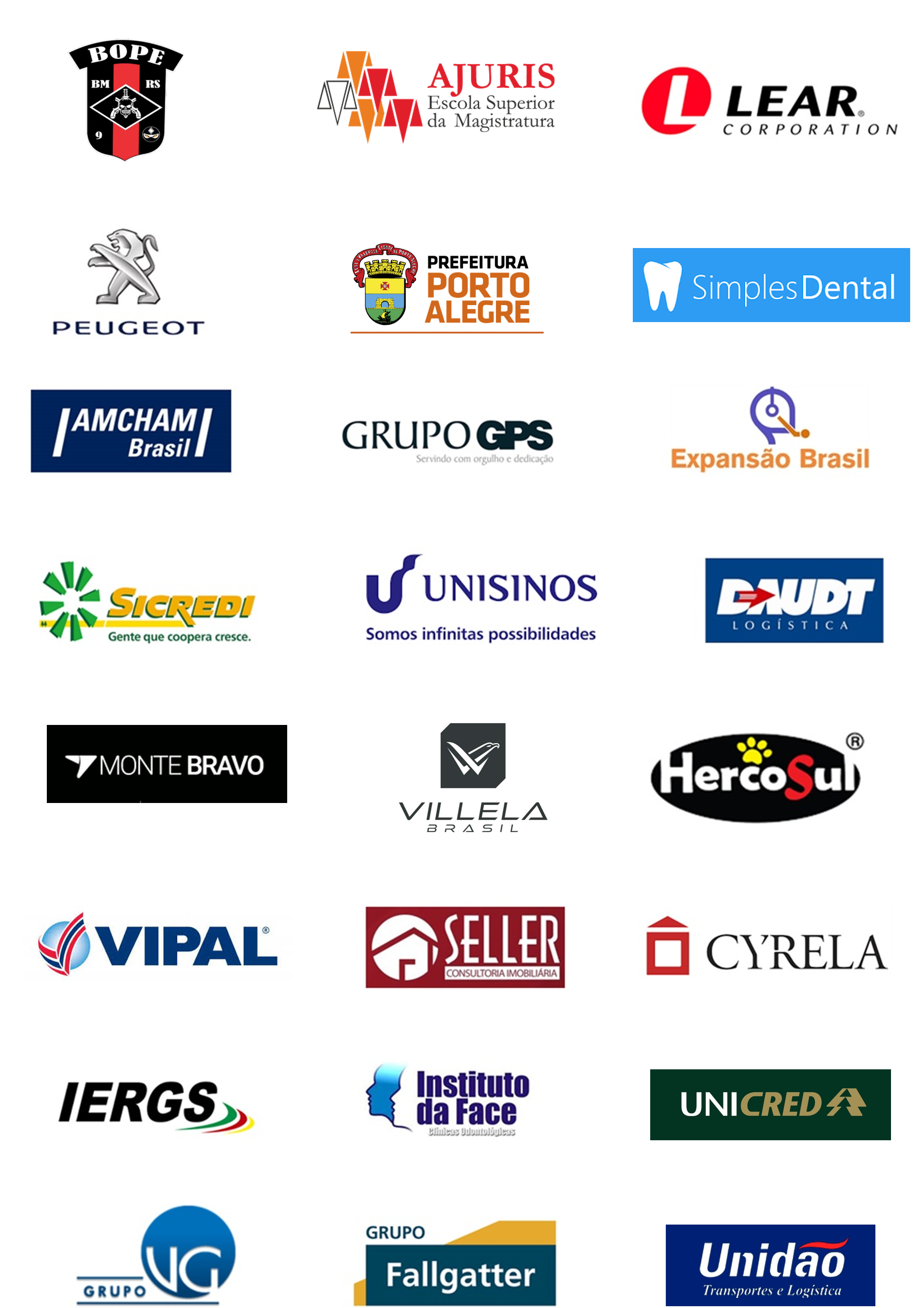 Empresas e instituições com as quais Marcelo Paixão já atuou